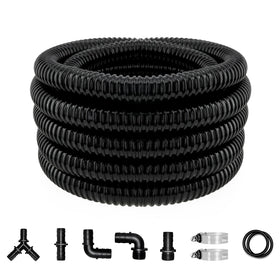 Longrun pond hose 20.7 ft length enables easy layout and trimming in ponds