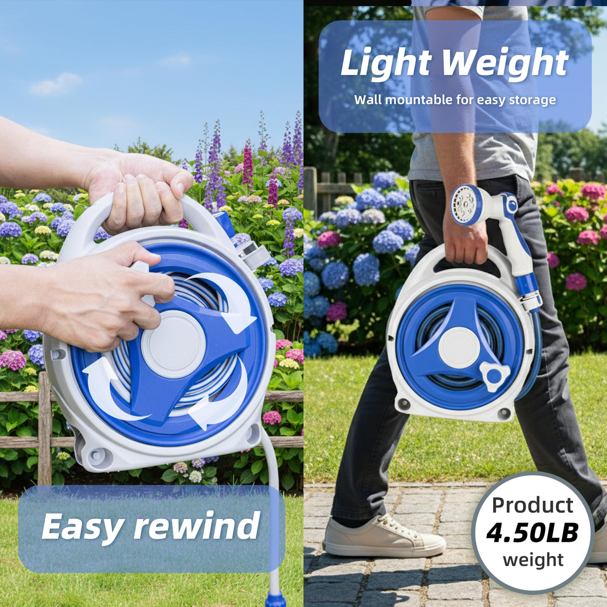 LONGTIANYUE compact reel is lightweight and easy to transport between spots.