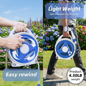 LONGTIANYUE compact reel is lightweight and easy to transport between spots.