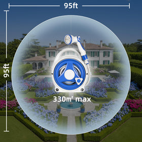 LONGTIANYUE 10 pattern nozzle provides versatile spray options for plants and cleaning tasks.