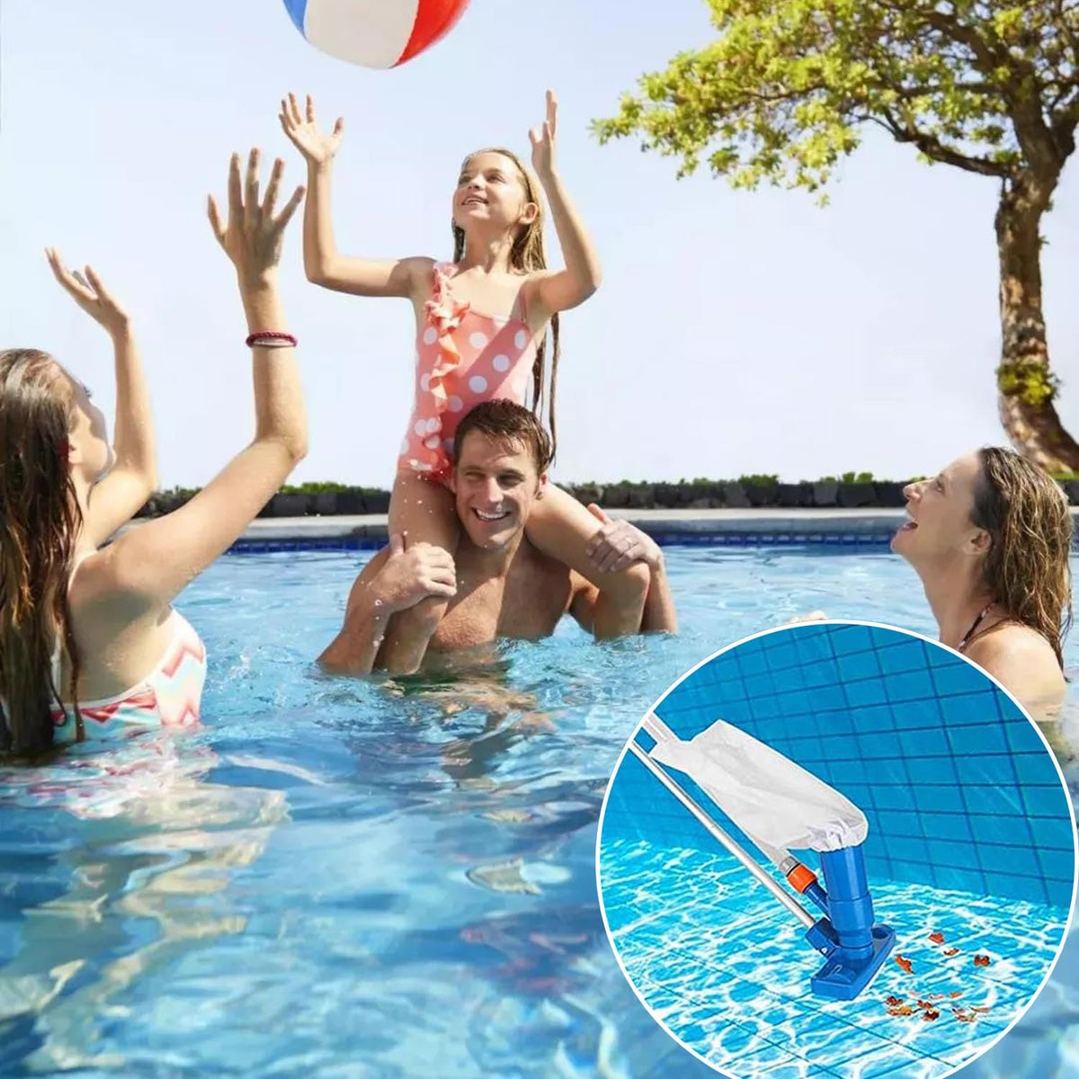 LonlyEagle easy-attach design simplifies setup on most pool vacuums