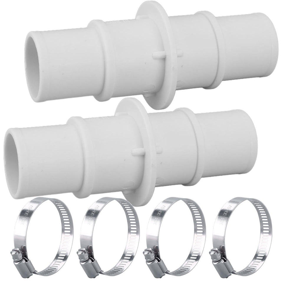 LonlyEagle pool hose adapter enables 1-1/4 to 1-1/2 inch connections for seamless setup.