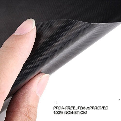 LOOCH grill mat set 6 dishwasher-safe for quick cleanup