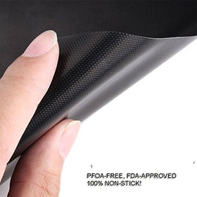 LOOCH grill mat set 6 dishwasher-safe for quick cleanup