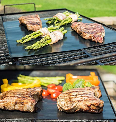 LOOCH grill mat set 6 PFOA-free materials for safe grilling