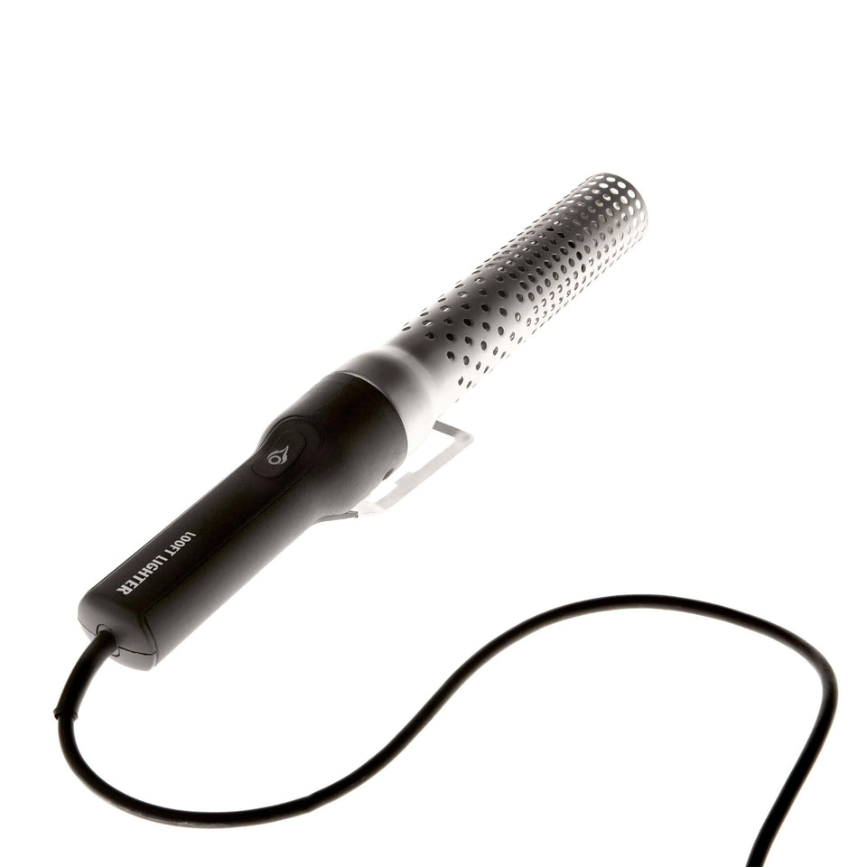Looftlighter Classic front view demonstrates compact design for quick ignition.