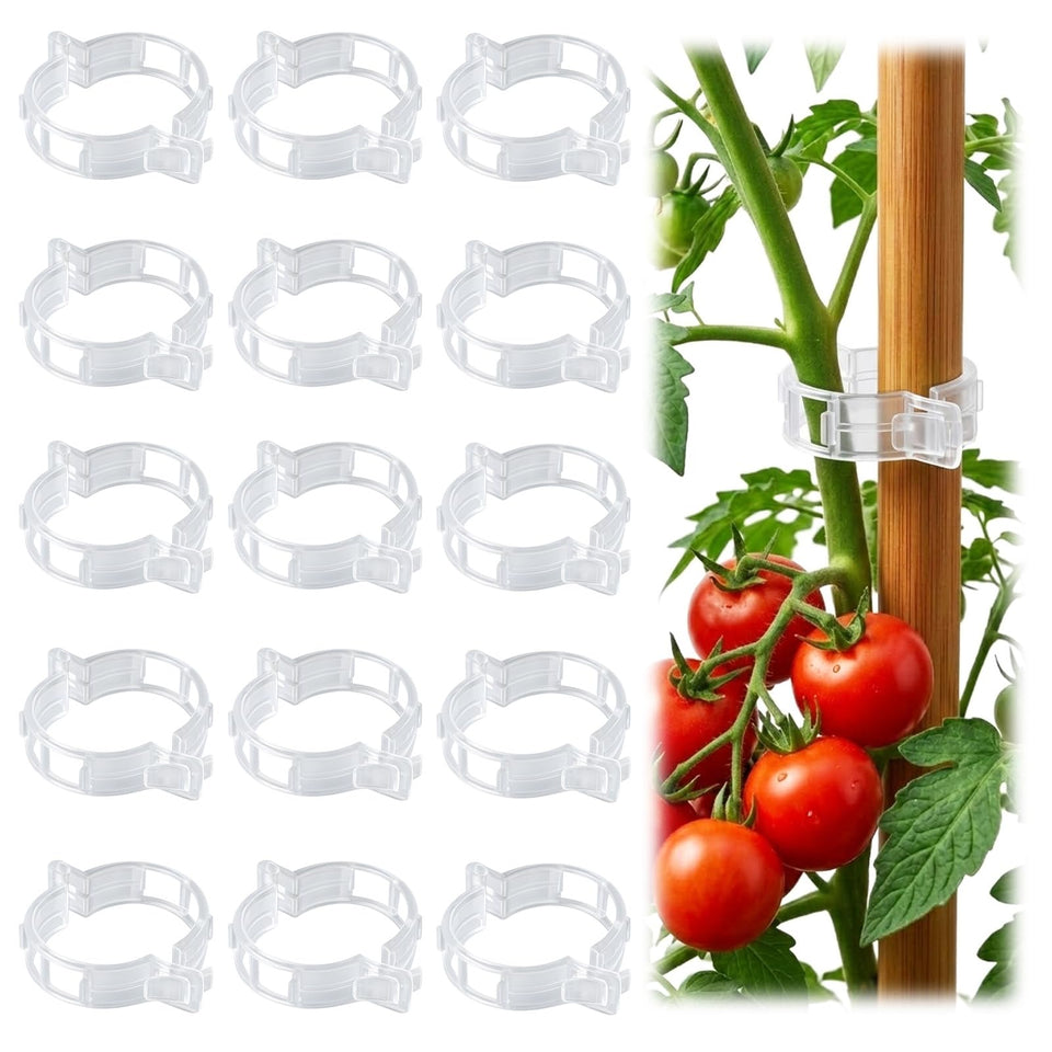 LOOHOI tomato clips for climbing plants securely support vines for upright growth
