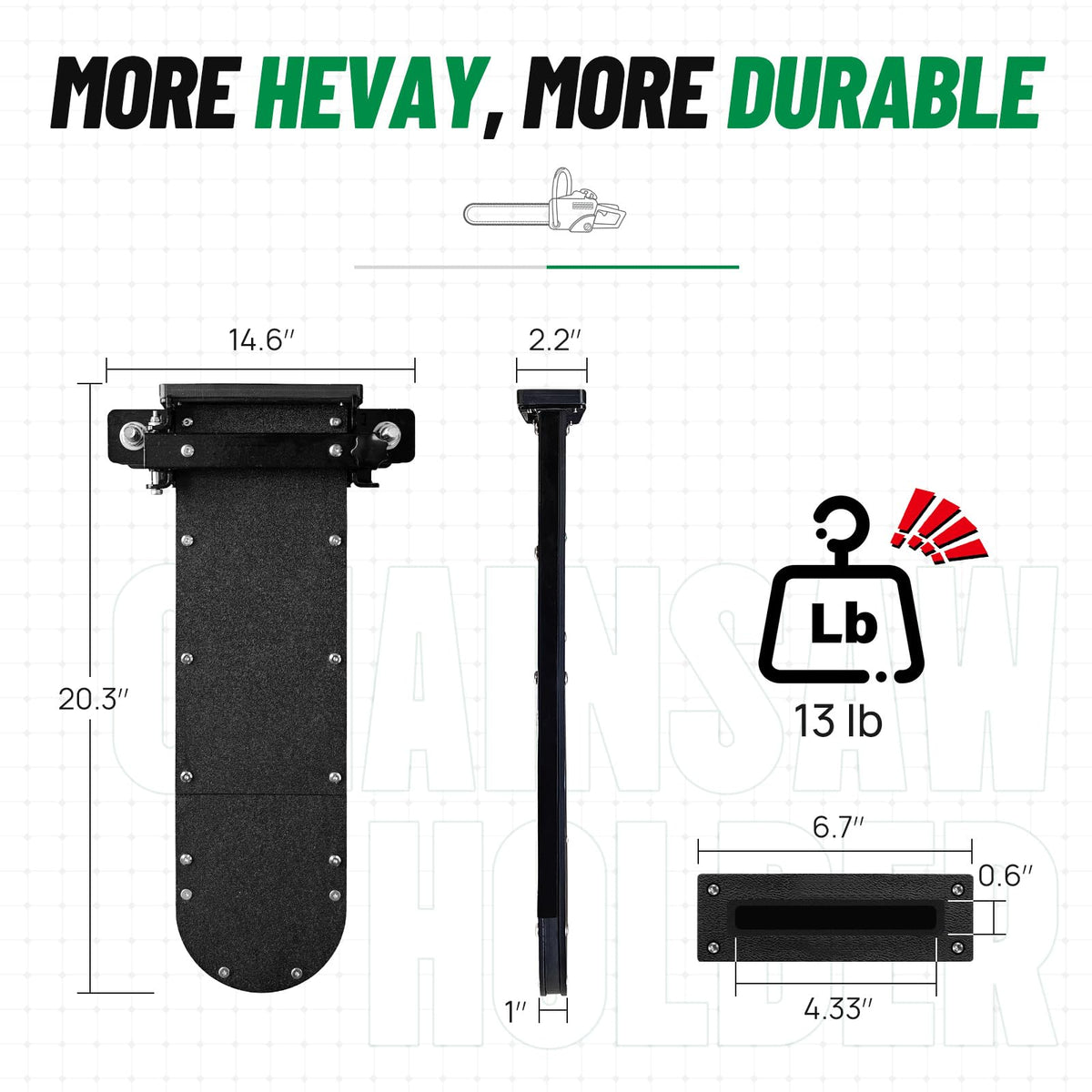LookFox carbon steel housing durable and weather resistant.