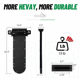 LookFox carbon steel housing durable and weather resistant.