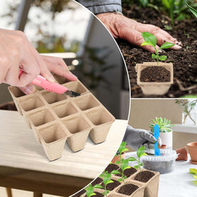 Two Loongesho transplant tools for gentle handling of seedlings