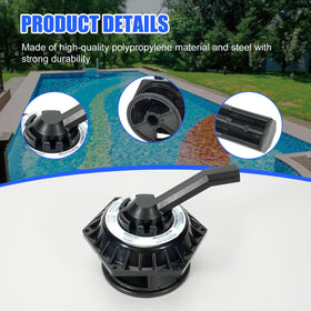 Loosoo premium top valve promotes reliable service life.