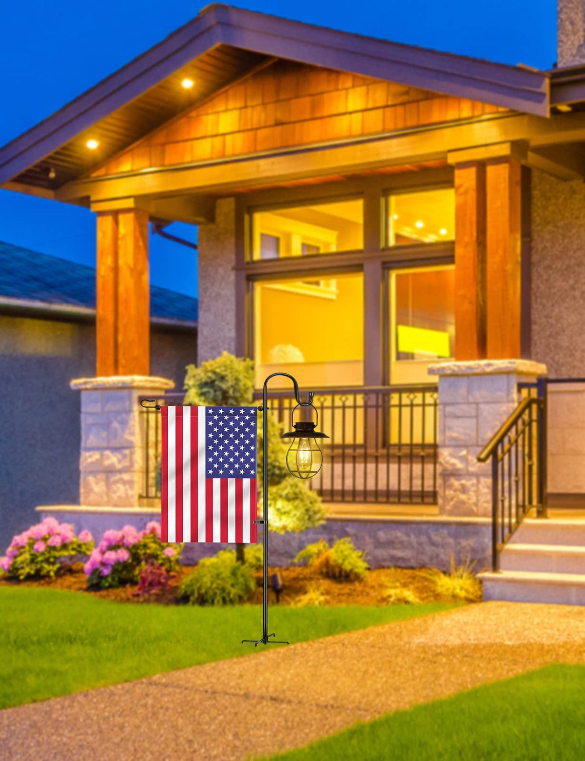 LOPANNY anti wind clip stabilizing flag display