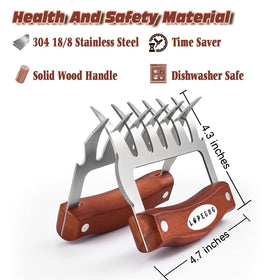 LOPE & NG claws feature built-in bottle opener for prep convenience