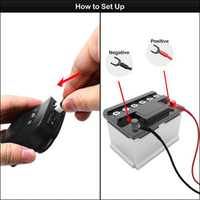 Compact device designed to fit in the engine bay without clutter.