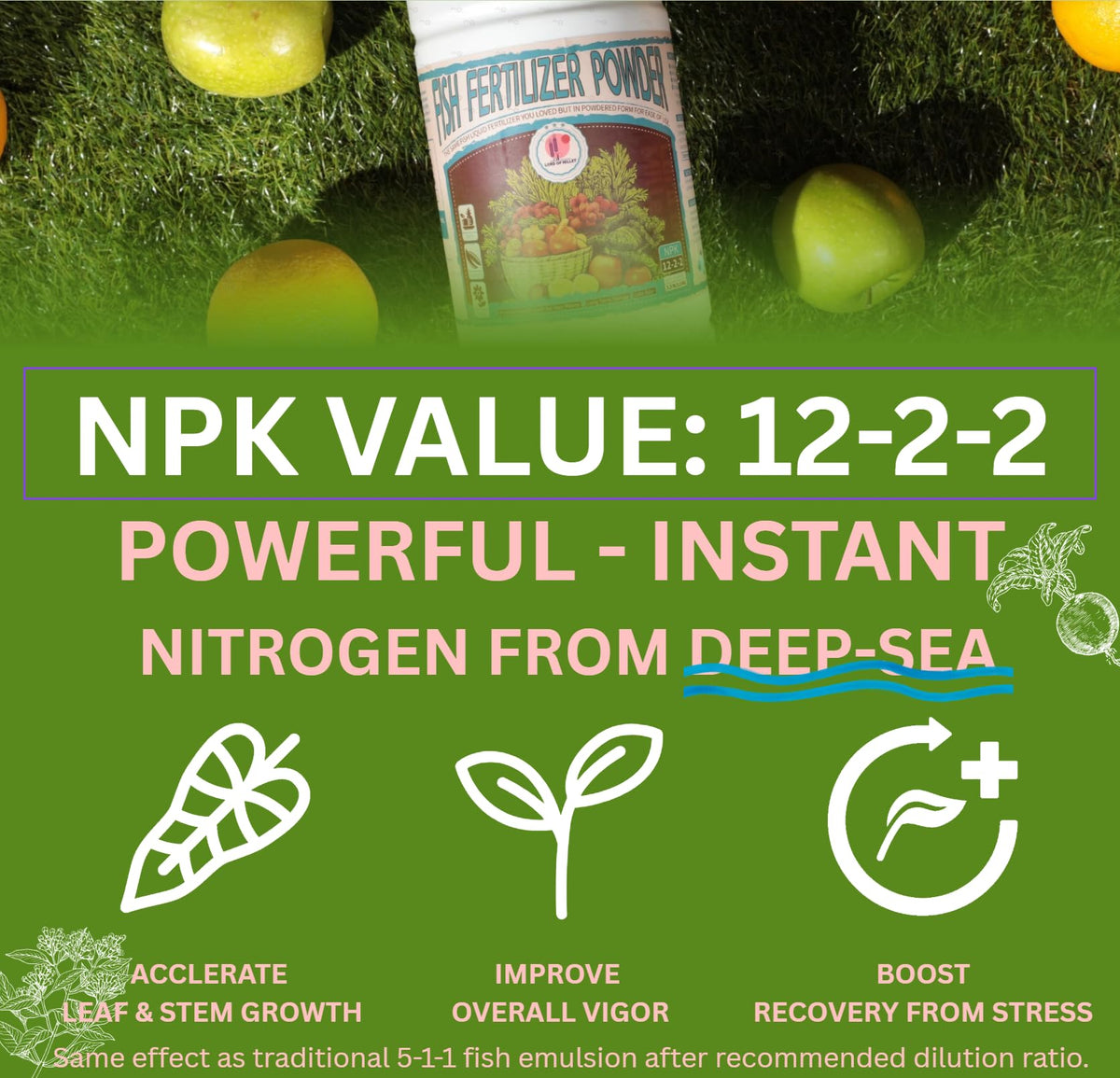 LORD OF MILLET measuring teaspoon for precise garden dosing