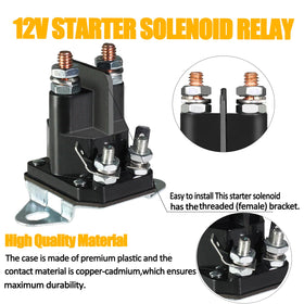 LordandLand 117-1197 starter solenoid wiring terminal view for easy install.