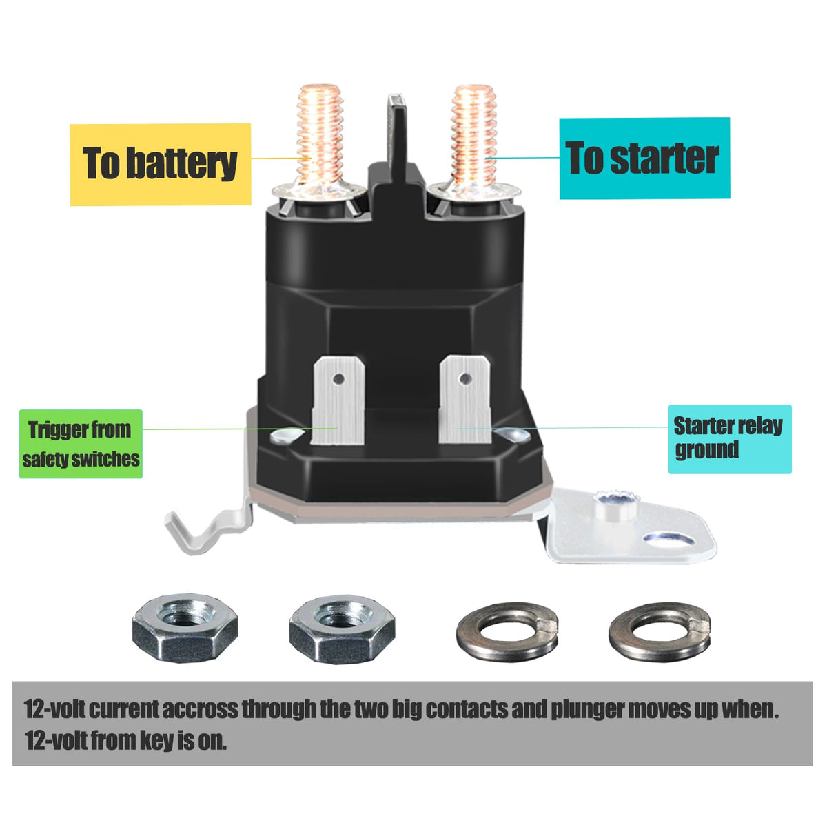 Installation video guide for 725-06153A starter solenoid