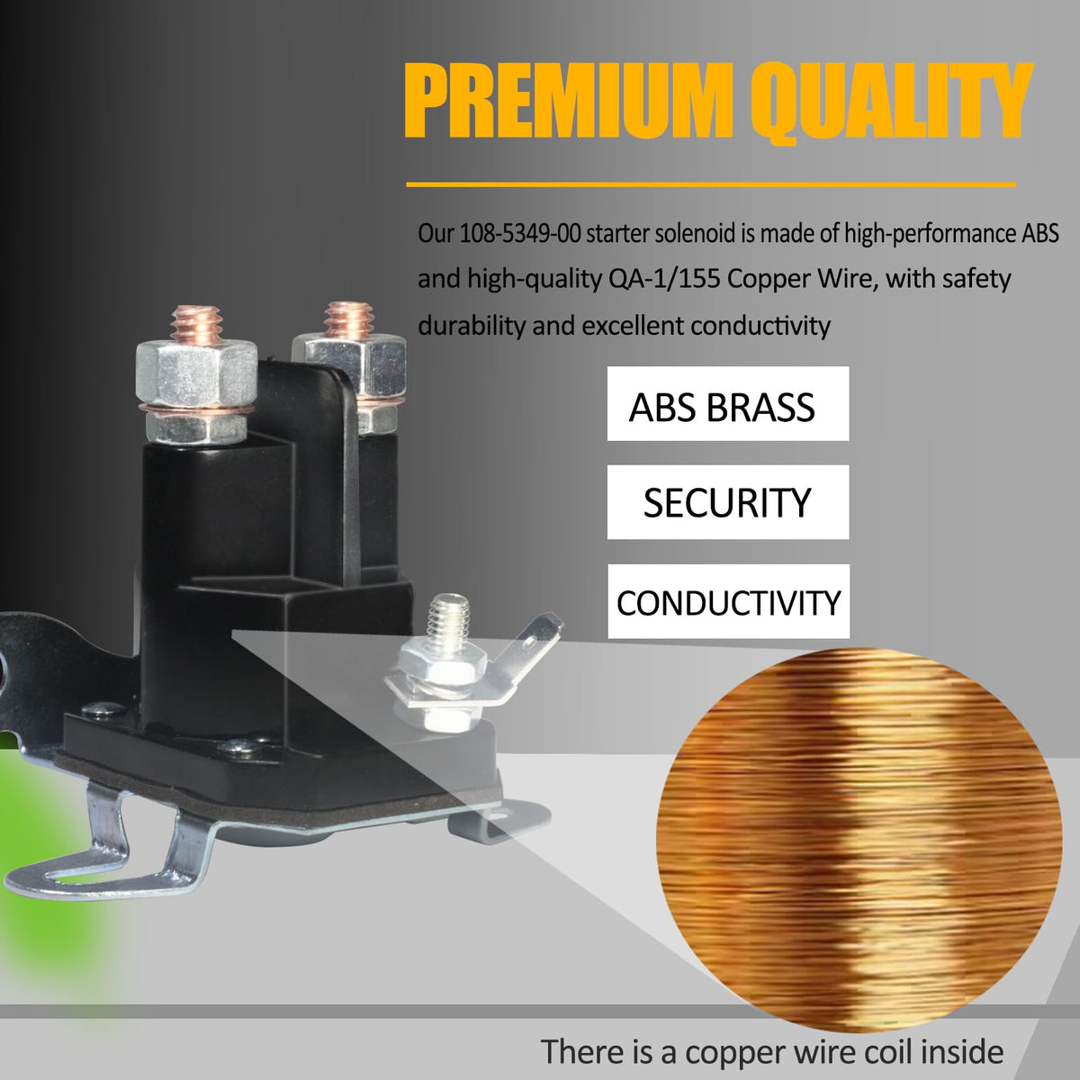LordandLand solenoid housing resists dust and water for durable outdoor use.