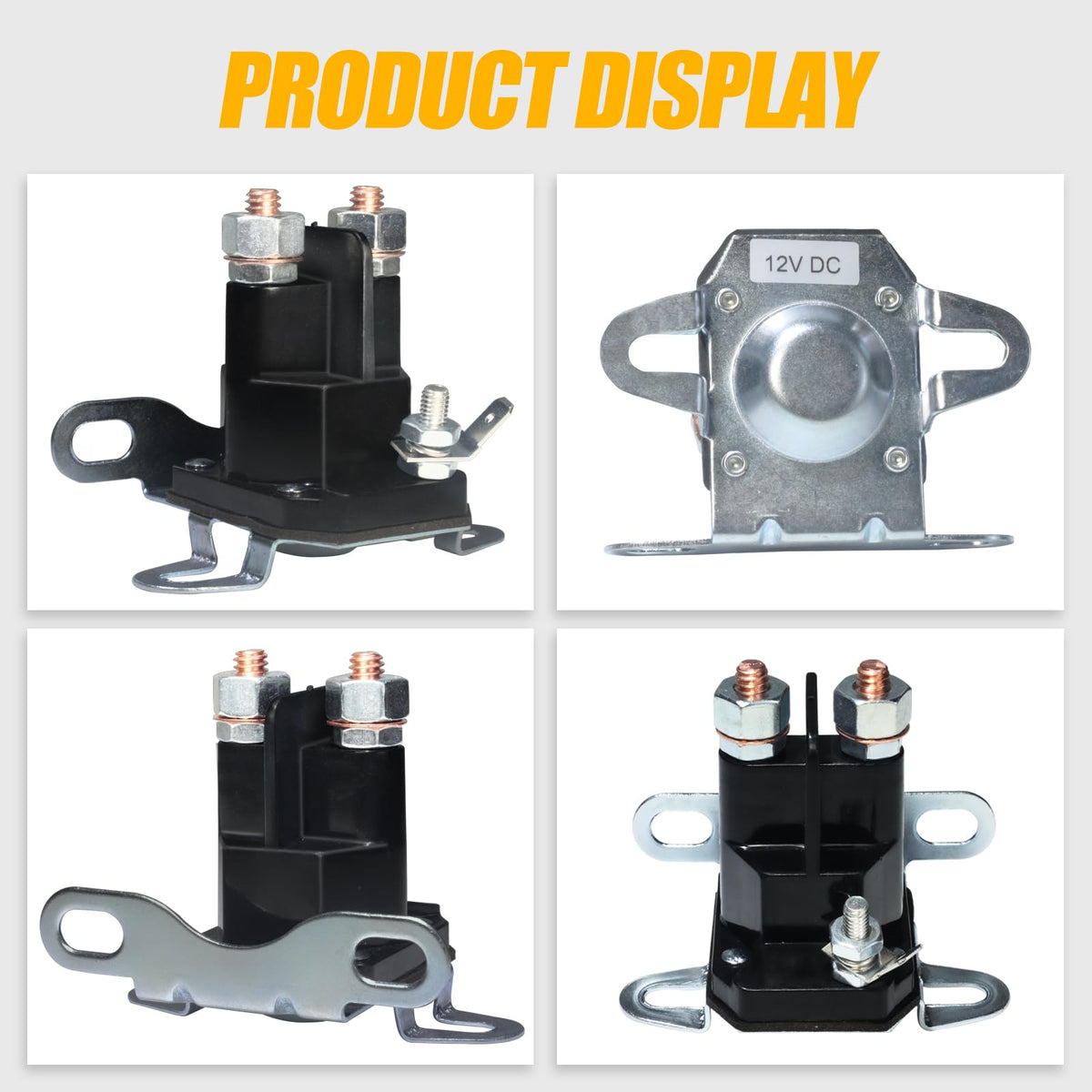 LordandLand solenoid mounted on mower demonstrates straightforward fit.