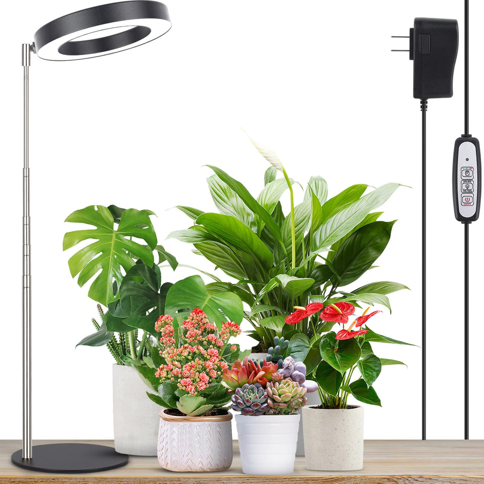 LORDEM Grow Light full-spectrum desktop plant light supports healthy indoor growth