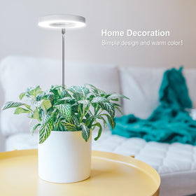 LORDEM Grow Light height-adjustable design enables precise placement for different pots