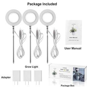LORDEM Grow Light home-decor-friendly design adds elegance while supporting growth.