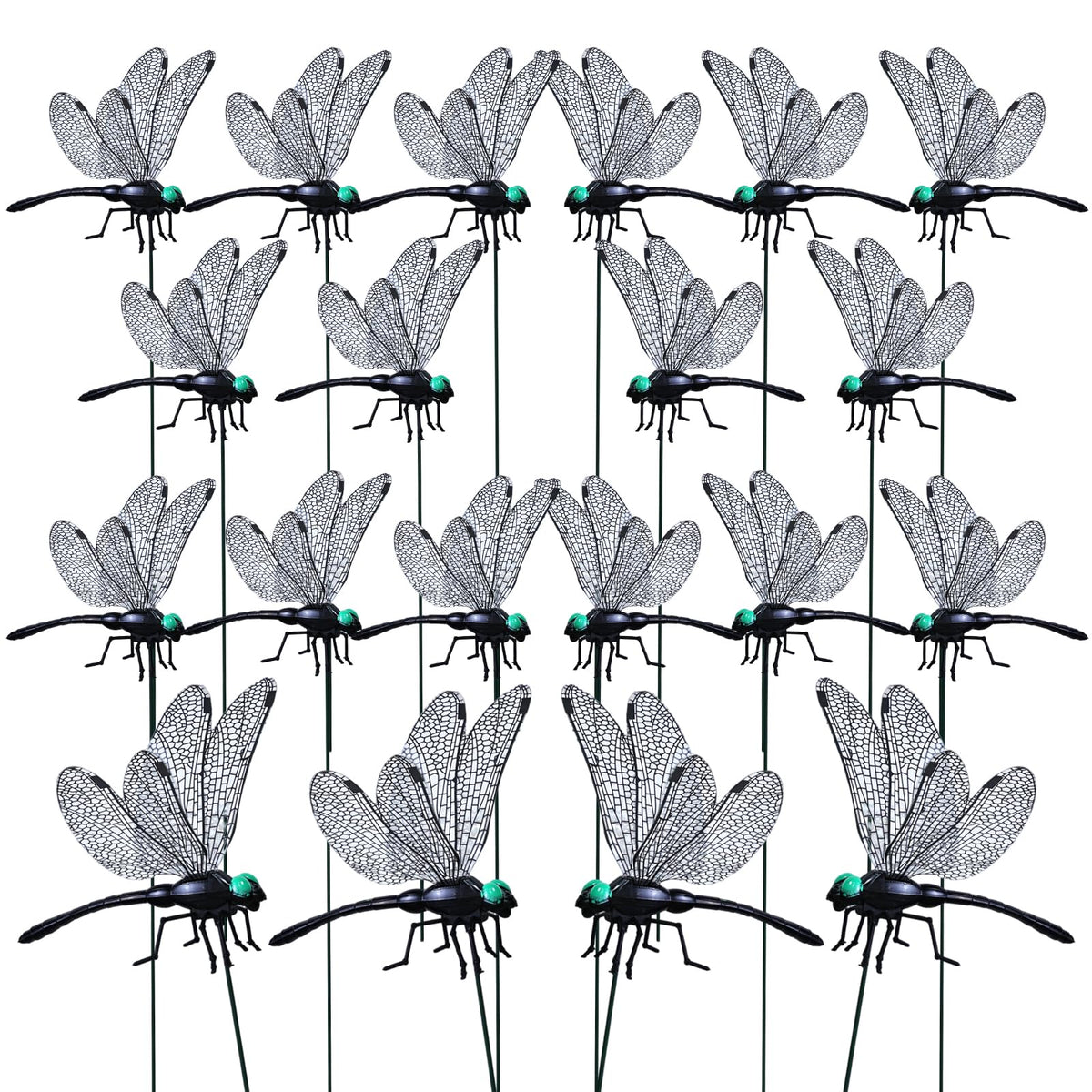LOTADILO indoor planter dragonflies decor enhances display and atmosphere