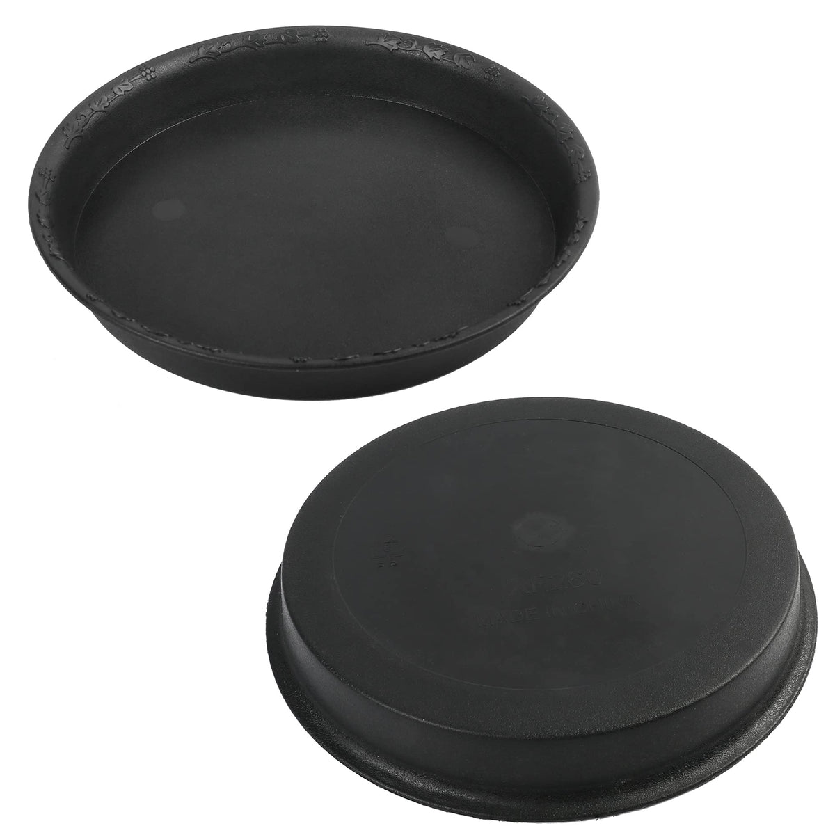 LotFancy saucer suitable for indoor and outdoor plant displays.