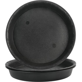 LotFancy plant saucer with nine-inch top diameter, a protective tray for large pots.