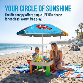 LOTTAFUN Water Table Umbrella carry bag for easy travel and storage.