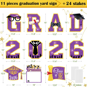 Lotus Hills 11-piece grad decor collection offers versatile yard decoration options