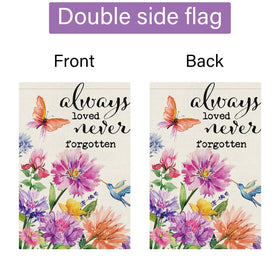 Louise Maelys memorial flag ideal for outdoor porch display and yard remembrance