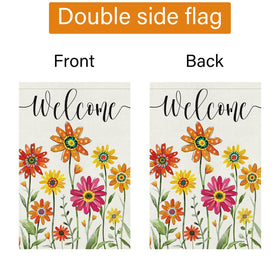 Louise Maelys durable outdoor flag designed for seasonal porch and veranda displays.