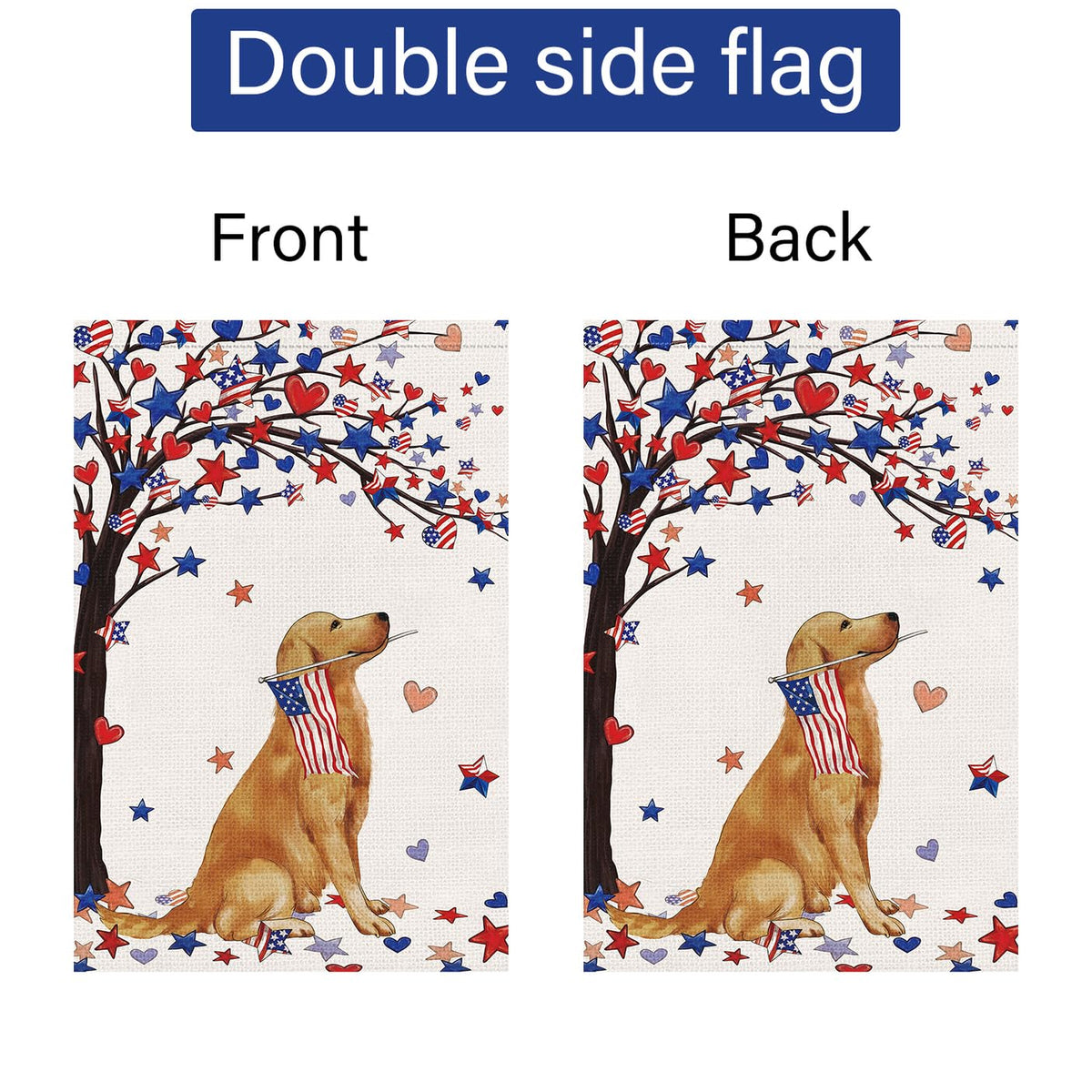 Louise Maelys flag fits standard banner or flagpole brackets.