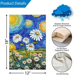 Louise Maelys flag with top sleeve for easy flagpole setup.
