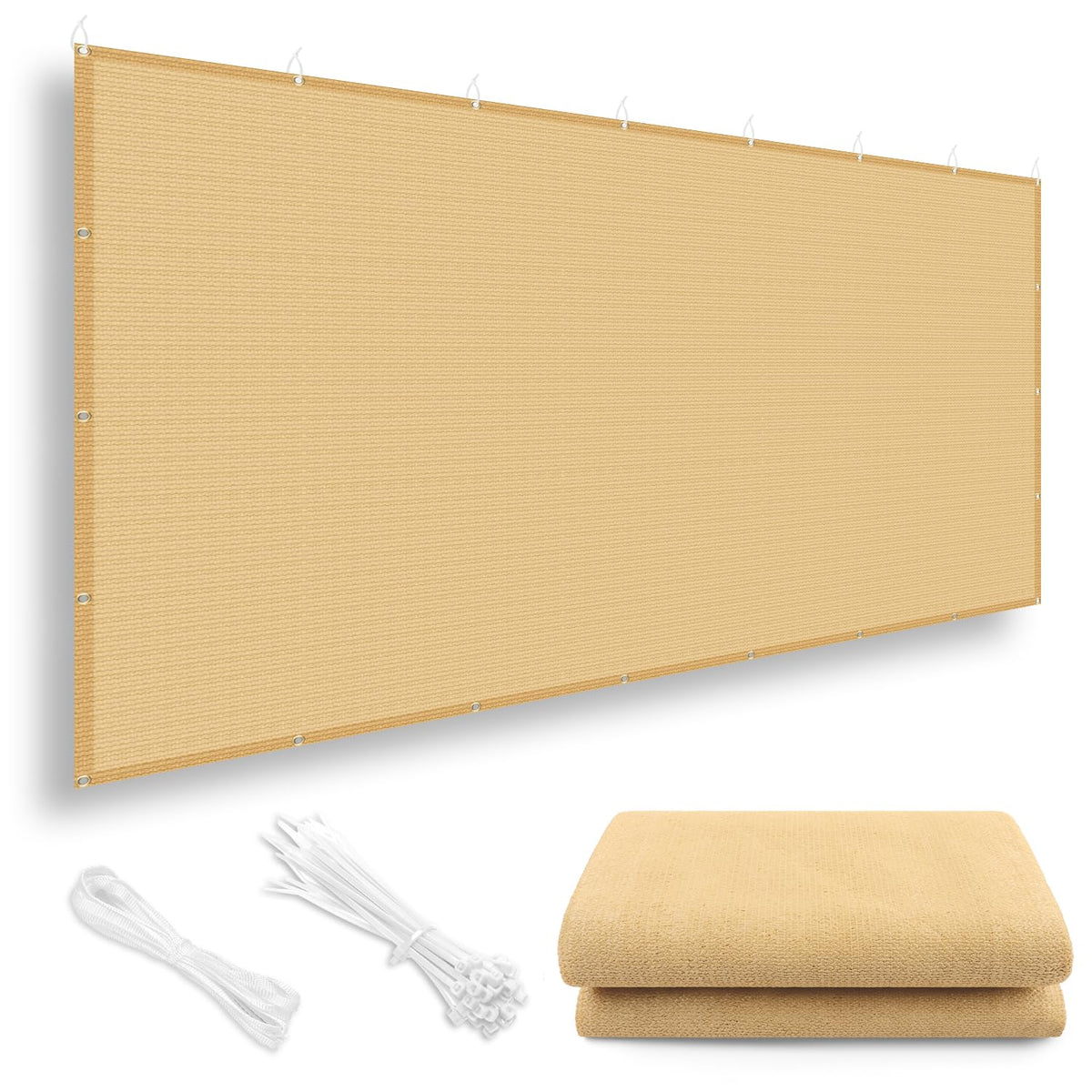 Love Story 8x12 ft sun shade cloth for pergola; blocks sun while keeping breeze.