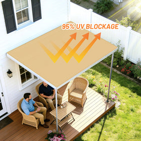 Love Story reinforced edges provide lasting outdoor performance.