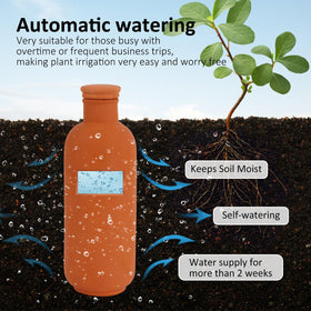 Lovely Ran lid prevents soil entry while keeping water clean.