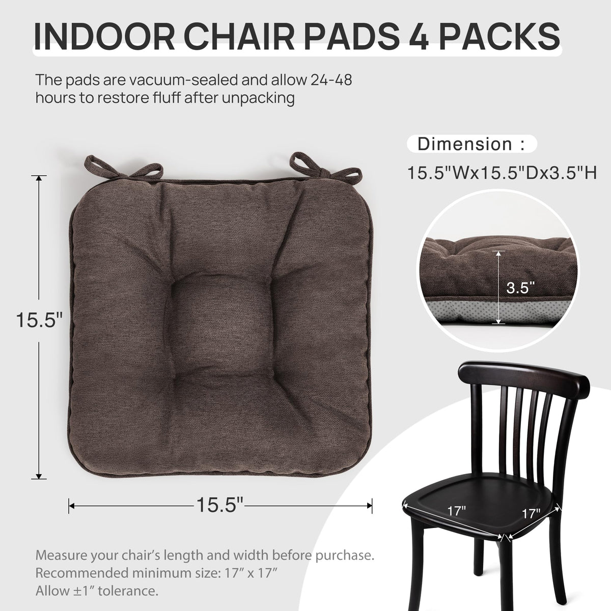 Close-up of Love's Cabin memory foam cushion contouring for posture support.
