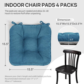 Love's cabin memory foam chair cushions close-up shows plush density