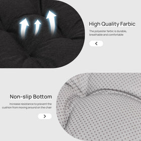 Love's Cabin memory foam cushions — easy care and durable performance.