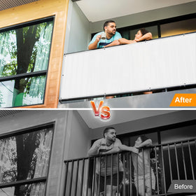 LOVE STORY installation with cables shows easy railing attachment