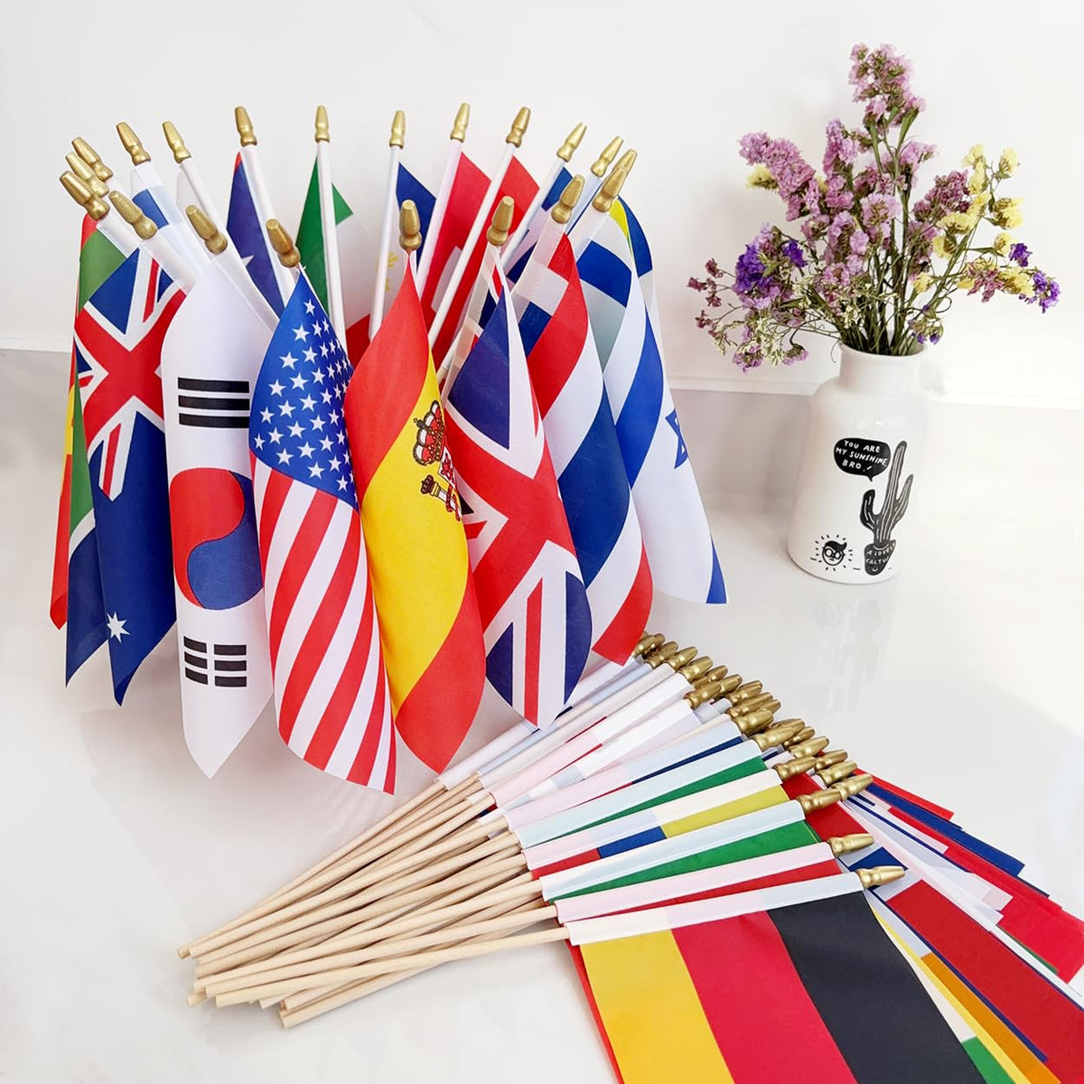 LoveVC desk and parade displays with easy assembly for quick setup