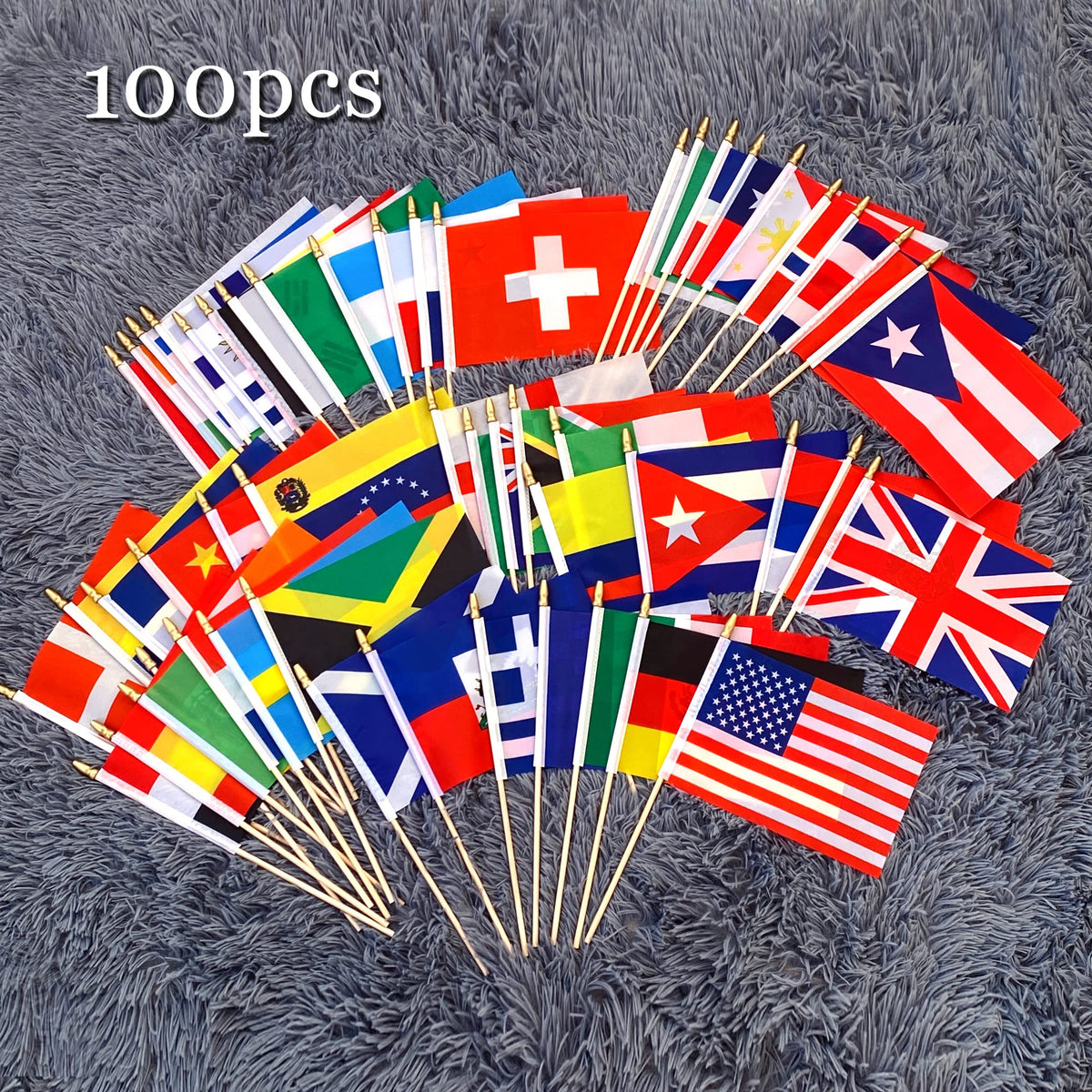 LoveVC flags ideal for international festivals, sports events, and parades