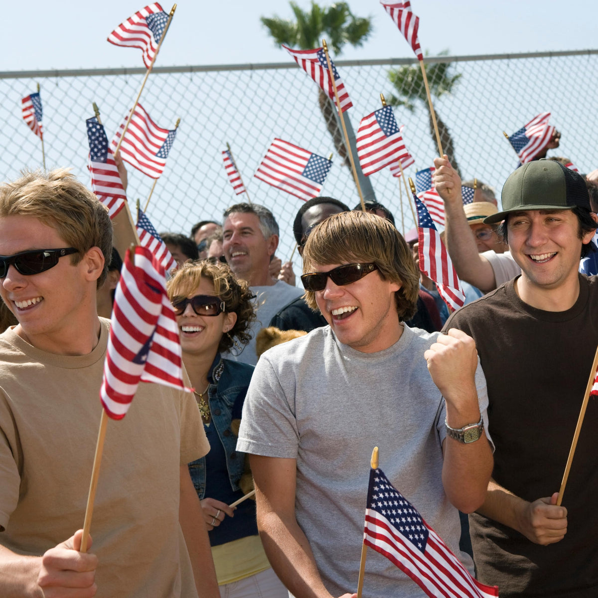LoveVC flags suitable for Veterans Day, Memorial Day, or the 4th of July.