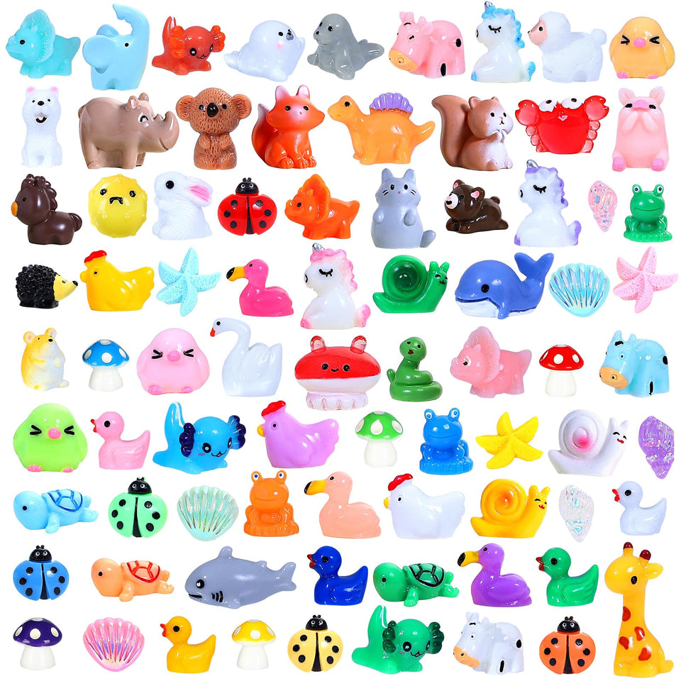LOVEXIRAN mini resin ducks add whimsy to dollhouses and planters.