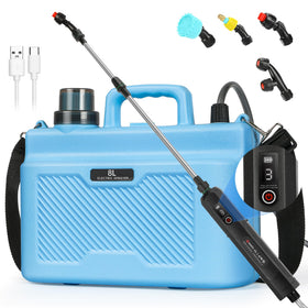 Lovydro battery-powered sprayer 2 gallon for easy handheld garden coverage
