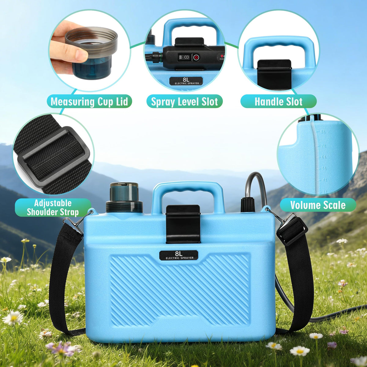 Lovydro filter head and 4-foot hose prevent clogs for smoother operation