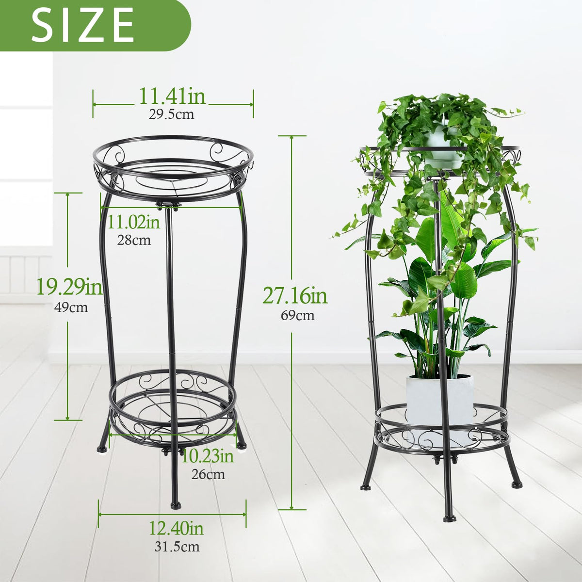 LOYAL TIGER 3-leg stability keeps pots balanced on any surface.