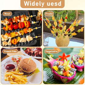 LOYIM durable bamboo skewers perfect for charcuterie boards and weddings.
